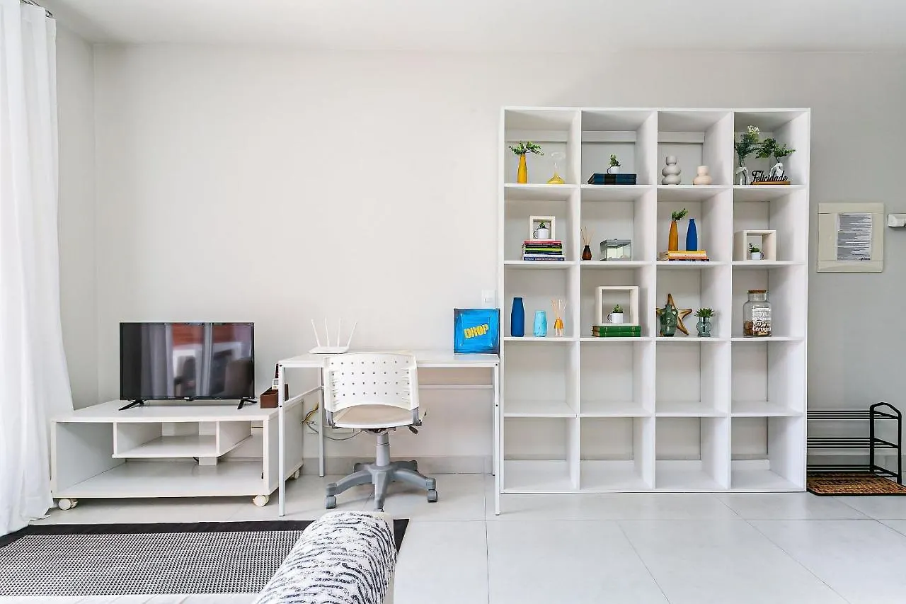 Apartmán Wi-Fi 100Mb | Vista Parcial Do Mar #Ca32 Florianópolis