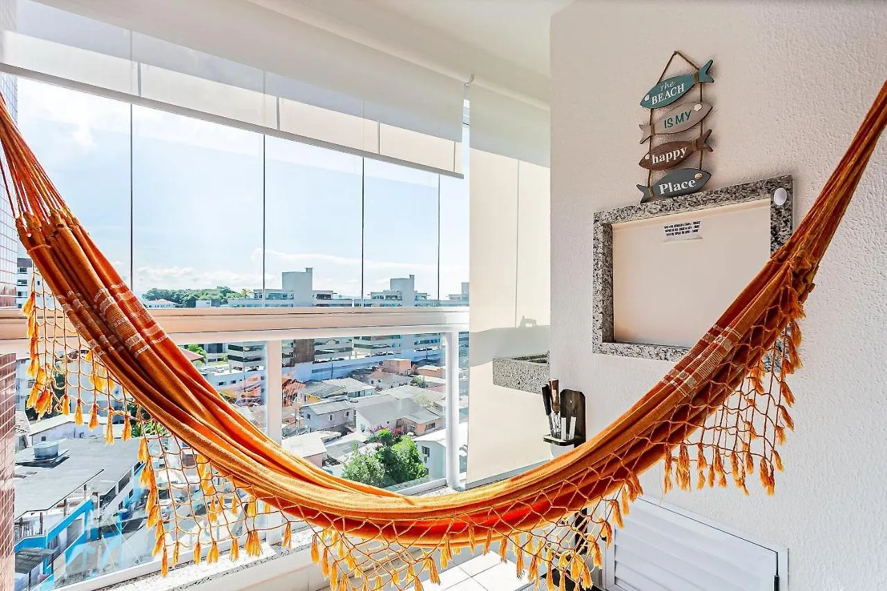 Apartmán Wi-Fi 100Mb | Vista Parcial Do Mar #Ca32 Florianópolis Brazílie