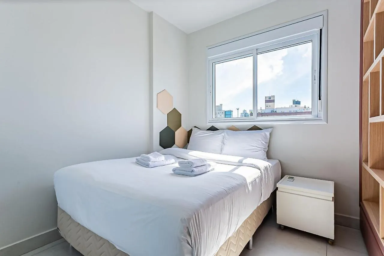 Apartmán Wi-Fi 100Mb | Vista Parcial Do Mar #Ca32 Florianópolis