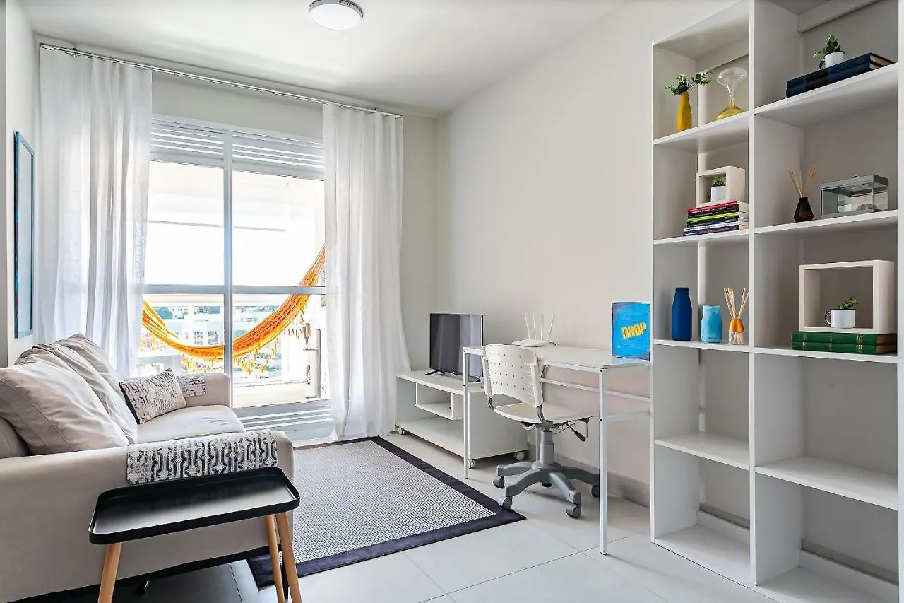 Appartement Wi-Fi 100Mb | Vista Parcial Do Mar #Ca32 à Florianópolis Brésil