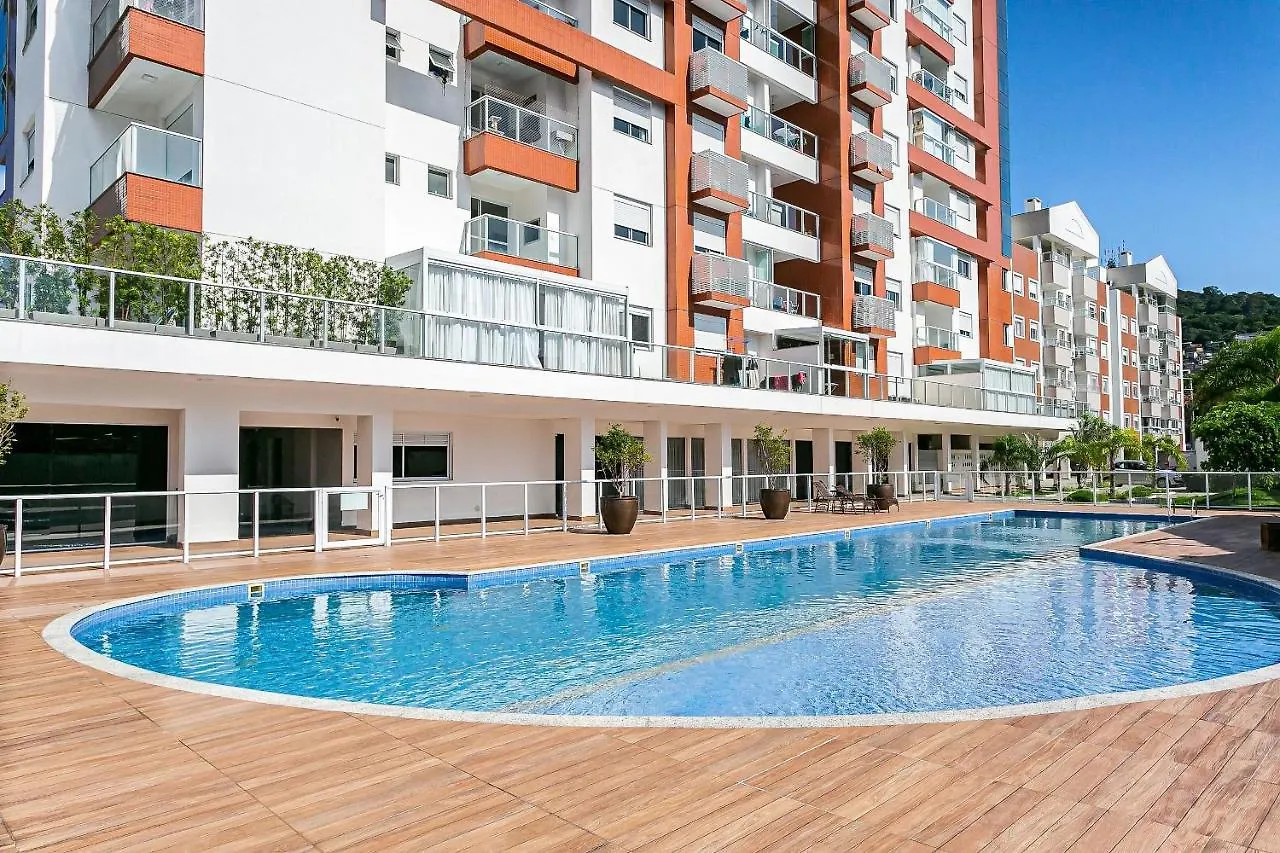Appartement Wi-Fi 100Mb | Vista Parcial Do Mar #Ca32 à Florianópolis 0*,  Brésil